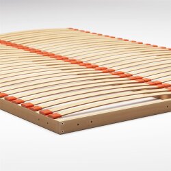 SMARTBett Schrankbett Horizontal 140x200 Eiche Sonoma/Eiche Sonoma Lattenrost Komfort Griff Lang
