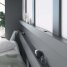 SMARTBett Schrankbett Horizontal 140x200 Anthrazit/Eiche Sonoma Lattenrost Komfort Griff Lang