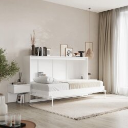 SMARTBett Schrankbett Set CLASSIC mit 2 Nachtkonsolen