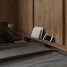 SMARTBett Schrankbett Classic Horizontal 140x200 Wildeiche/Anthrazit geriffelt