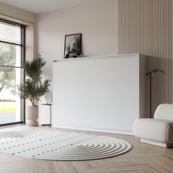 AUSSTELLUNGSSTÜCK!!! Schrankbett CLASSIC 140x200 Horizontal WEIß inkl. Lattenrost Lesen Sie mehr AUSSTELLUNGSSTÜCK!!! Schrankbett CLASSIC 140x200 Horizontal WEIß inkl. Lattenrost