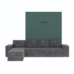 SMARTBett Schrankbett M3 Vertikal mit Ecksofa 180x200 Steingrün/Steingrün mit Polsterrahmen Ecksofa Anthrazit mit Stauraum Lesen Sie mehr SMARTBett Schrankbett M3 Vertikal mit Ecksofa 180x200 Steingrün/Steingrün mit Polsterrahmen Ecksofa Anthrazit mit Stauraum
