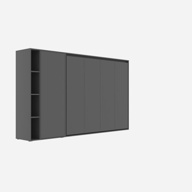 SMARTBett Schrankbett SET M2 140x200 Horizontal und Schrank
