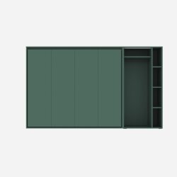 SMARTBett Schrankbett SET M2 140x200 Horizontal und Schrank Steingrün Lesen Sie mehr SMARTBett Schrankbett SET M2 140x200 Horizontal und Schrank Steingrün