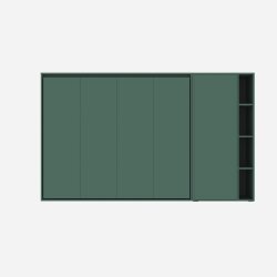 SMARTBett SET Schrankbett M2 160x200 Horizontal und Schrank Steingrün Lesen Sie mehr SMARTBett SET Schrankbett M2 160x200 Horizontal und Schrank Steingrün