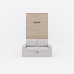SMARTBett Schrankbett M3 Vertikal mit Sofa 100x200 Kaiserberg Eiche/Kaiserberg Eiche mit Polsterrahmen Sofa Sandgrau 11cm Armlehne Lesen Sie mehr SMARTBett Schrankbett M3 Vertikal mit Sofa 100x200 Kaiserberg Eiche/Kaiserberg Eiche mit Polsterrahmen Sofa Sandgrau 11cm Armlehne