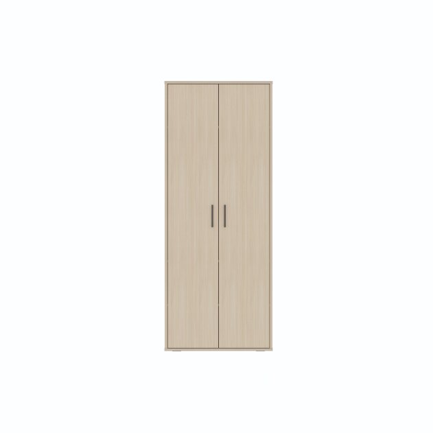 SMARTBett Schrank STA.0026 M2/M3 (55 cm Tiefe) – 2-türiger Kleiderschrank, 90 cm breit